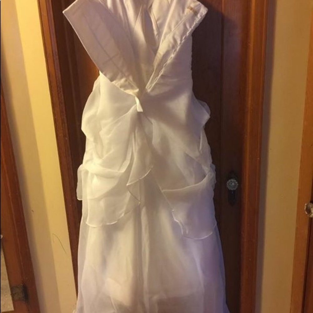 organza Wedding dress size 8 - Picture 5 of 5